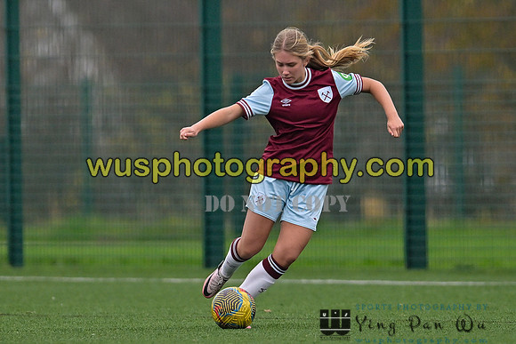 20241109-132358 West Ham United Warriors Girls U16 v Charlton Athletic Academy Girls U16