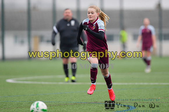 20220115-133922A West Ham United Academy Girls U14 v Notts County FC Girls U14