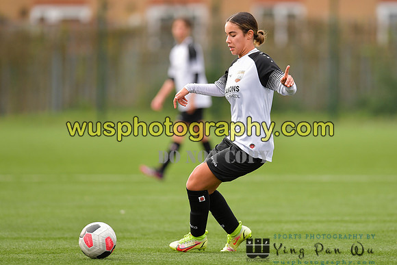 20211211-114149 West Ham United Academy Girls U16 v London Bees Academy U16