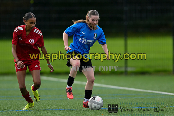 20241019-110950A Welling United Academy Girls U15 v Cray Valley PM FC Girls U15