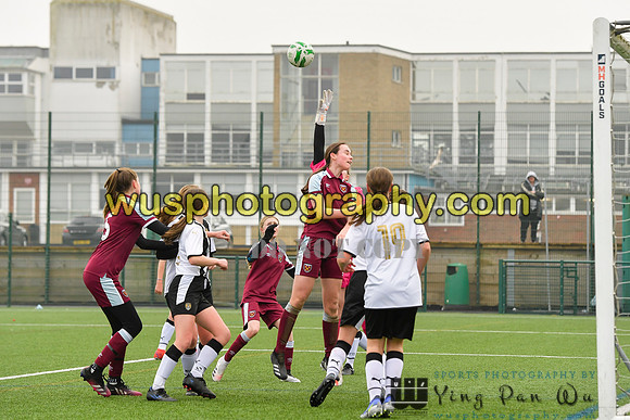 20220115-131932 West Ham United Academy Girls U14 v Notts County FC Girls U14