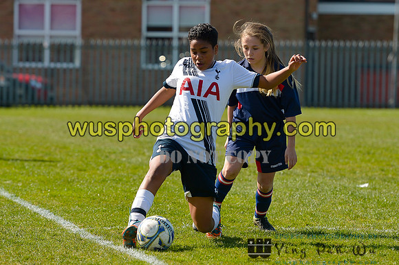 20160402-121307-2 Denham United Girls U14 v Tottenham Hotspur Girls U14