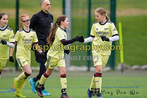 20220122-151905A Crystal Palace FC Girls U12 v Arsenal FC Girls U12