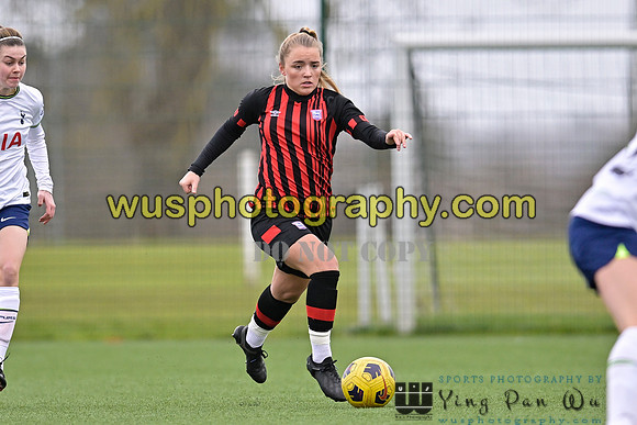 20230201-140635F Tottenham Hotspur Women FC WSL Academy U21 v Ipswich Town Women FC U21
