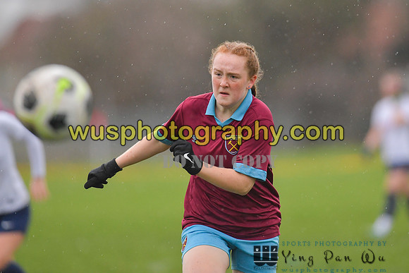 20220108-100720 Tottenham Hotspur Women FC JTP U15 v West Ham United Performance Girls U16