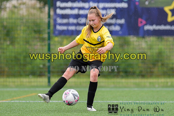 20210821-113948 London Bees Academy U14 v Kent Football United Girls U14