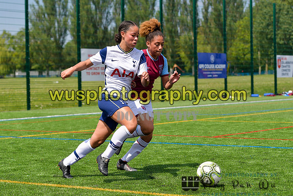 20210529-132814 West Ham United Girls U16 v Tottenham Hotspur Women FC JTP U16