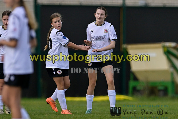 20241005-121107 Welling United Academy Girls U14 v Bromley FC Academy Girls U14