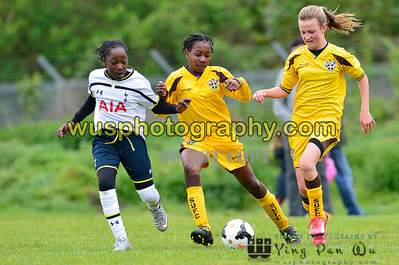 20150426-105617-2 Tottenham Hotspurs Girls U11 v Sutton United Girls U11