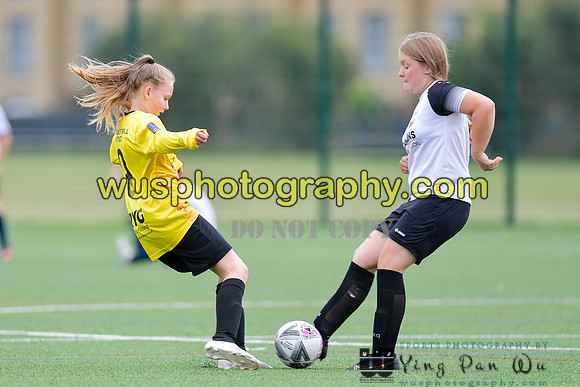 20210821-100607 London Bees Academy U14 v Kent Football United Girls U14