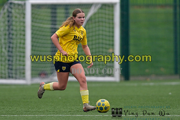 20241109-102633 West Ham United Performance Claret Girls U14 v Oxford United Girls U14