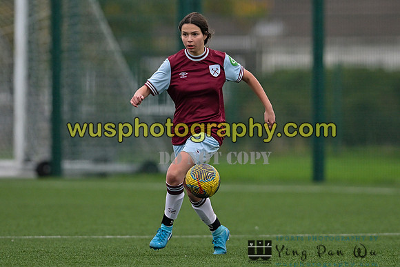 20241109-131317 West Ham United Warriors Girls U16 v Charlton Athletic Academy Girls U16
