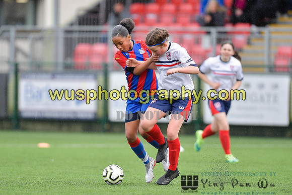 20220313-115105A Crystal Palace FC Girls U12 v Kew Park Rangers Girls U12 Reds