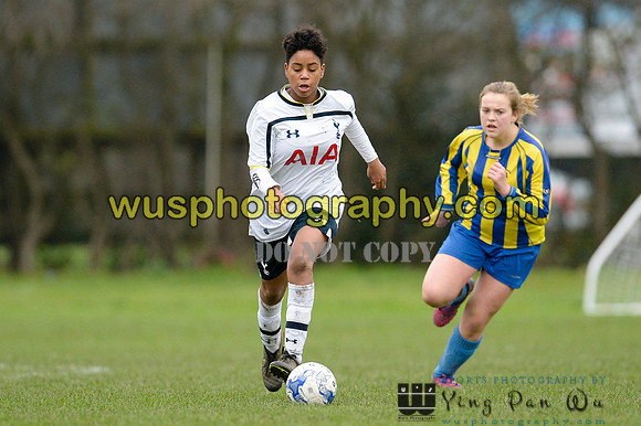 20160206-120944 Tottenham Hotspur Girls U14 v Harvesters FC Girls U14