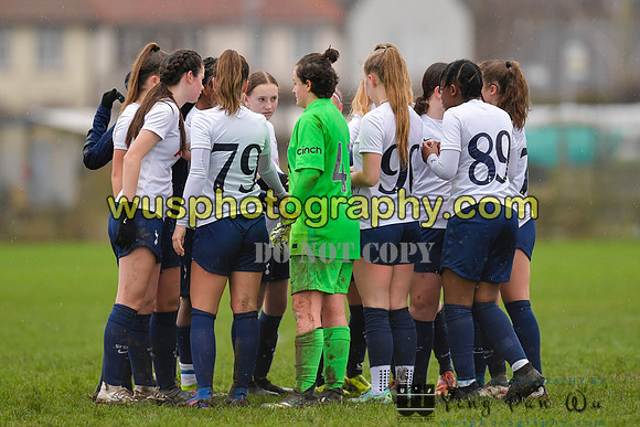 20220108-100156 Tottenham Hotspur Women FC JTP U15 v West Ham United Performance Girls U16