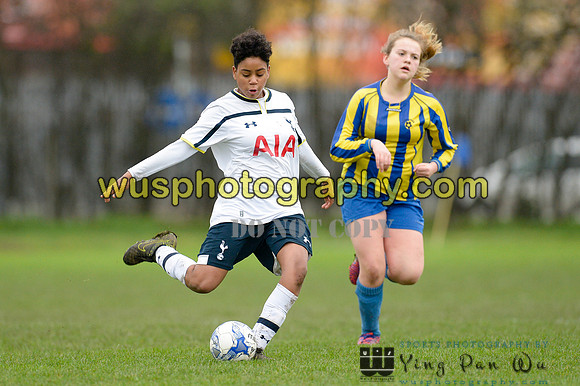 20160206-120751-3 Tottenham Hotspur Girls U14 v Harvesters FC Girls U14