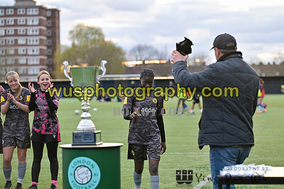 20250316-173310 Cray Wanderers Youth FC Girls U15 v Hashtag United Girls U15
