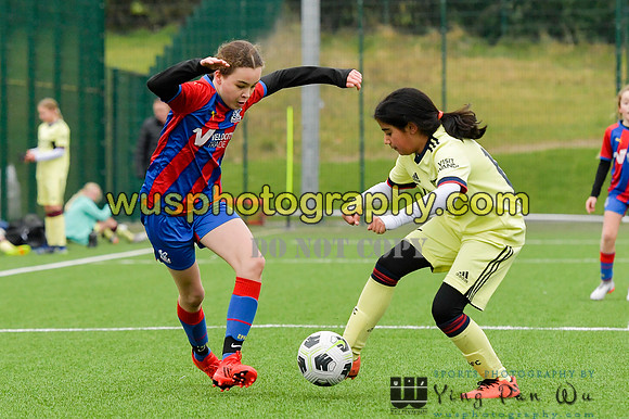 20220122-150305 Crystal Palace FC Girls U12 v Arsenal FC Girls U12