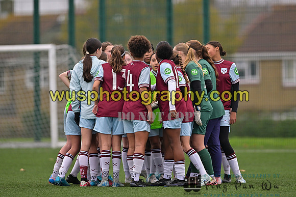 20241130-100014 West Ham United Warriors Girls U14 v Fareham Town Youth FC Girls U14