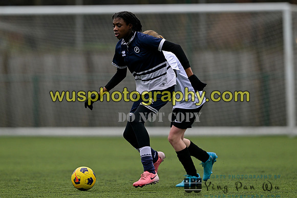 20250222-103504 Millwall Lionesses U12 v New Level Soccer Girls U12