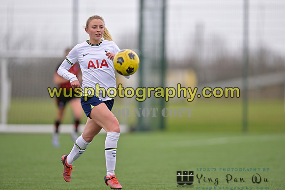 20230201-142415D Tottenham Hotspur Women FC WSL Academy U21 v Ipswich Town Women FC U21