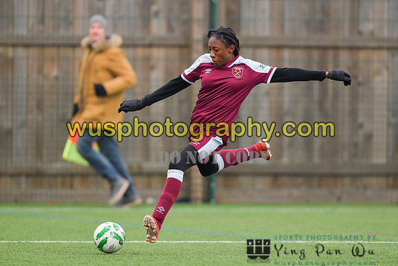 20220115-133316 West Ham United Academy Girls U14 v Notts County FC Girls U14