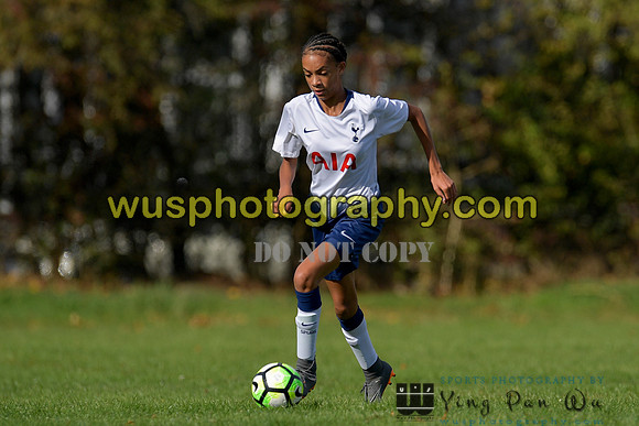 20181007-113505A Tottenham Hotspur Girls U14 v White Star Boys U14