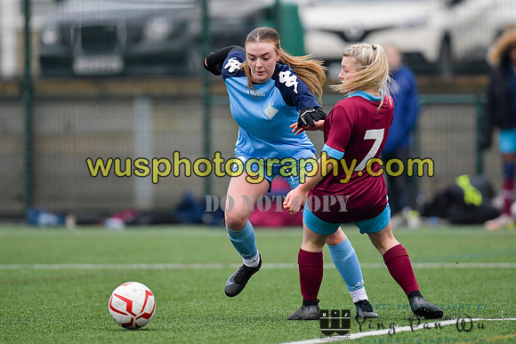 20220115-150932 West Ham United Performance Girls U16 v London City Lionesses U16