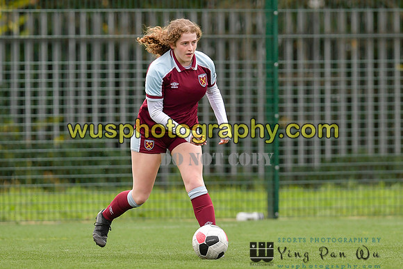 20211211-114508 West Ham United Academy Girls U16 v London Bees Academy U16