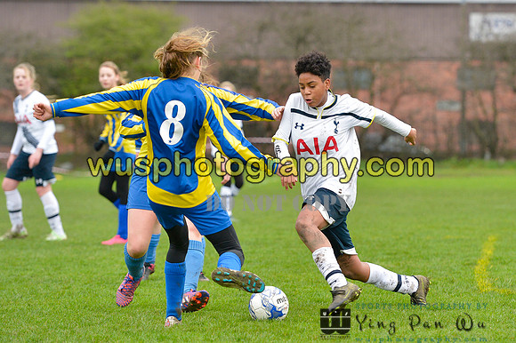 20160206-122857 Tottenham Hotspur Girls U14 v Harvesters FC Girls U14