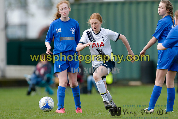 20160409-113135-2 Tottenham Hotspur Girls U14 v Hemel Hempstead Town Girls U14