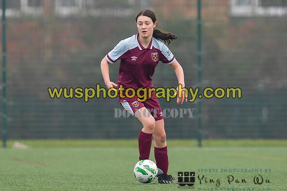 20220115-132811 West Ham United Academy Girls U14 v Notts County FC Girls U14