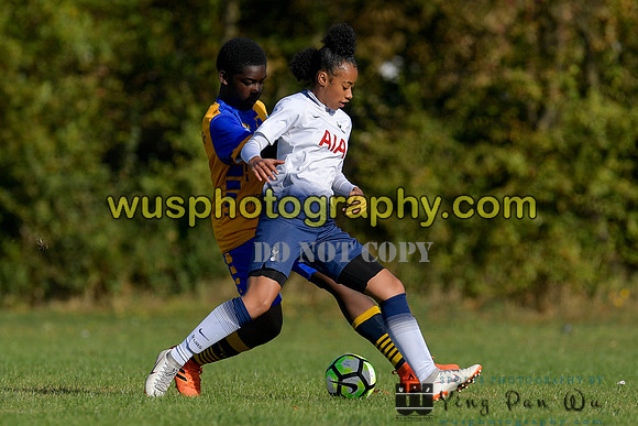 20181007-105018 Tottenham Hotspur Girls U14 v White Star Boys U14
