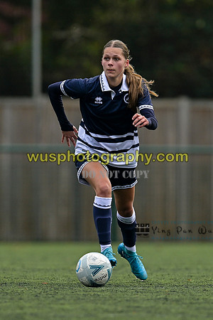 20241026-113944A Millwall Lionesses U16 v Welling United Academy Girls U16