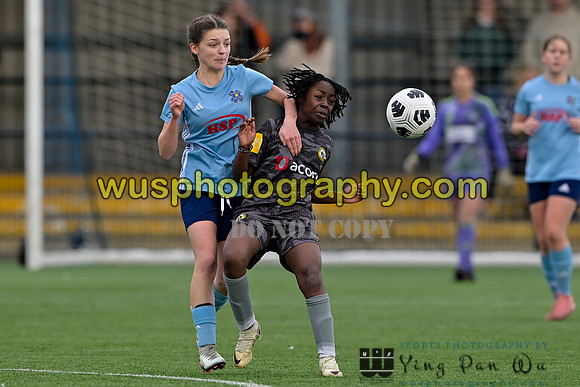 20250316-160050 Cray Wanderers Youth FC Girls U15 v Hashtag United Girls U15