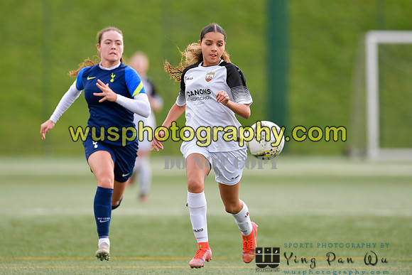 20220129-140348 London Bees Academy U16 v Tottenham Hotspur Women FC JTP U16