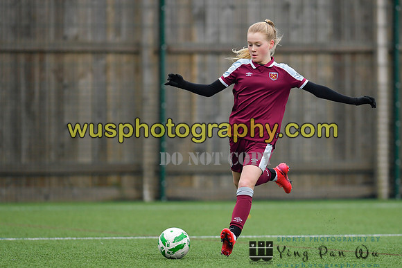 20220115-133554 West Ham United Academy Girls U14 v Notts County FC Girls U14