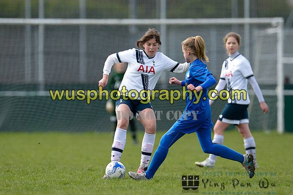 20160409-112522-3 Tottenham Hotspur Girls U14 v Hemel Hempstead Town Girls U14