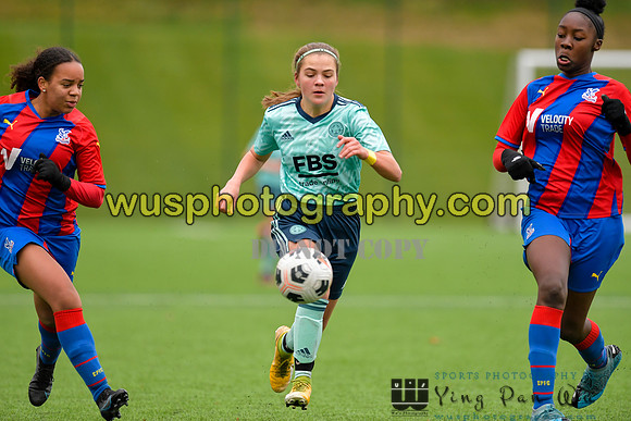 20211127-122917 Crystal Palace FC Girls U16 v Leicester City Women's FC Blues U16