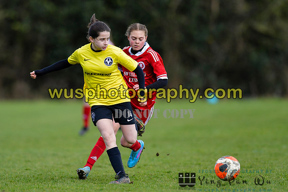 20220312-122310 Watford Ladies FC U14 Warriors v Welling United Girls U14