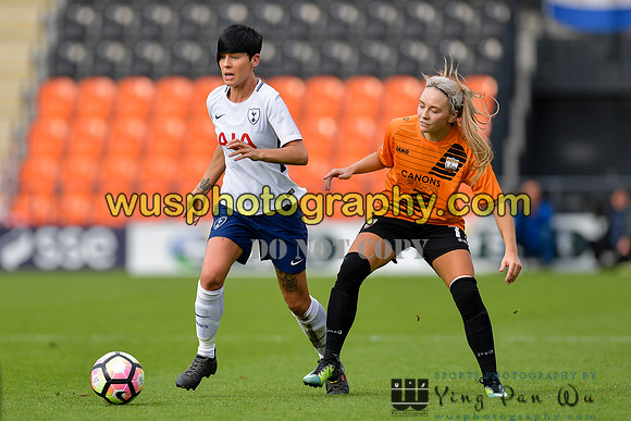 20171008-142322B London Bees v Tottenham Hotspur Ladies FC