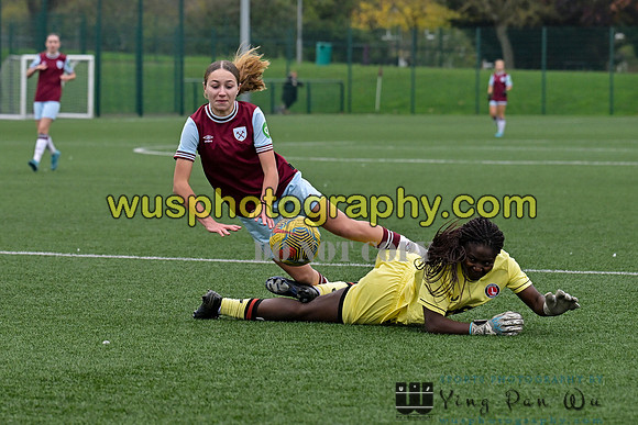 20241109-134009F West Ham United Warriors Girls U16 v Charlton Athletic Academy Girls U16
