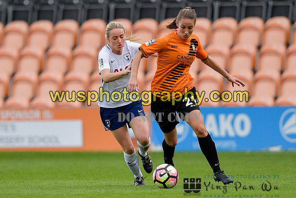 20171008-153158D London Bees v Tottenham Hotspur Ladies FC