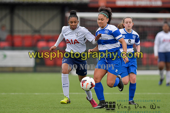 20180415-164704G Queens Park Rangers Girls U16 v Tottenham Hotspur Girls U15