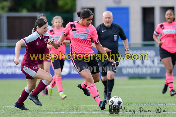 20220521-140729 West Ham United Academy Girls U16 v Haringey Girls Academy U16