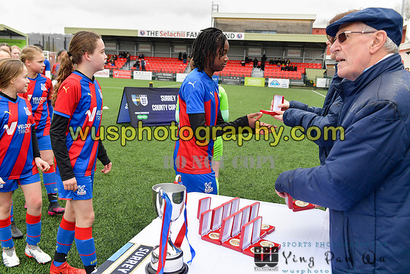 20220313-124855 Crystal Palace FC Girls U12 v Kew Park Rangers Girls U12 Reds