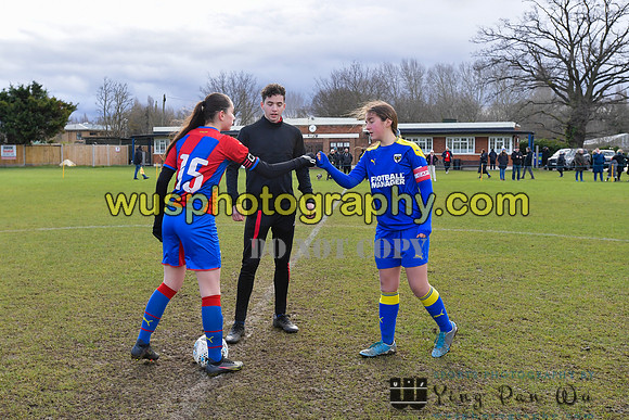 20220206-100441 AFC Wimbledon Girls U16 v Crystal Palace FC Girls U16