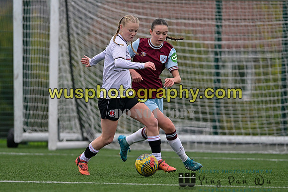 20241109-131640 West Ham United Warriors Girls U16 v Charlton Athletic Academy Girls U16