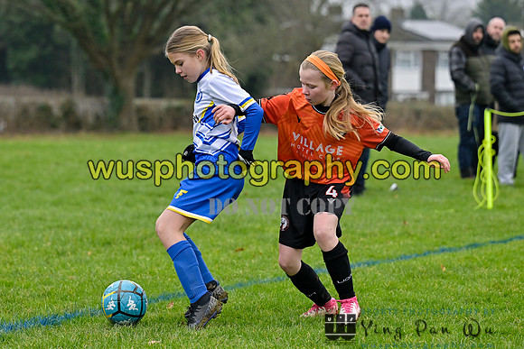 20250118-103508 Haywards Heath Town Youth FC Girls U12 v Whiteley Wanderers FC Girls U12 Kites