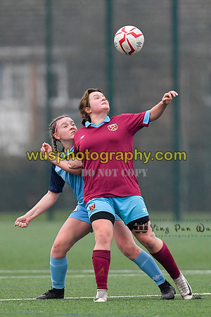20220115-150957 West Ham United Performance Girls U16 v London City Lionesses U16